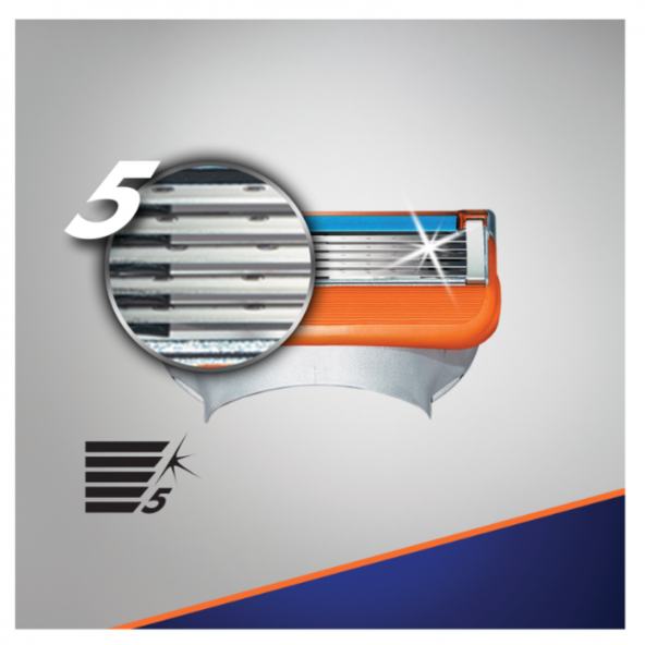 Gillette Fusion Yedek Tıraş Bıçağı 8Li - 3