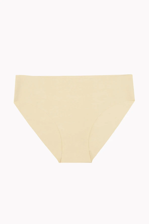 Ten Bordo Cappuccino 3lü Lazer Kesim Basic Külot - 8