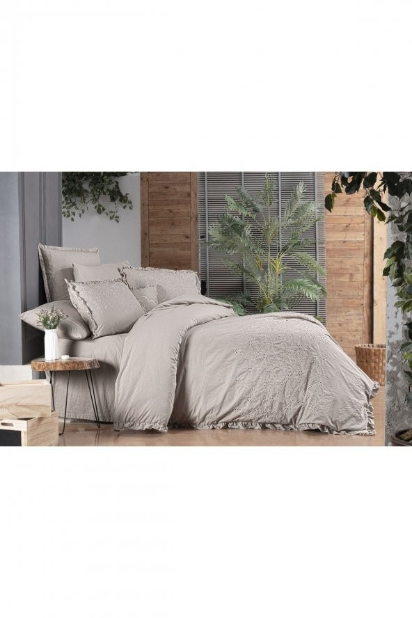 Peşte V5 Percale Nevresim Takımı Çift Kişilik - 2