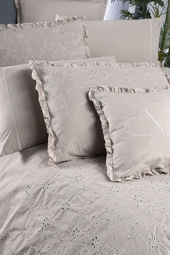 Peşte V5 Percale Nevresim Takımı Çift Kişilik - 3