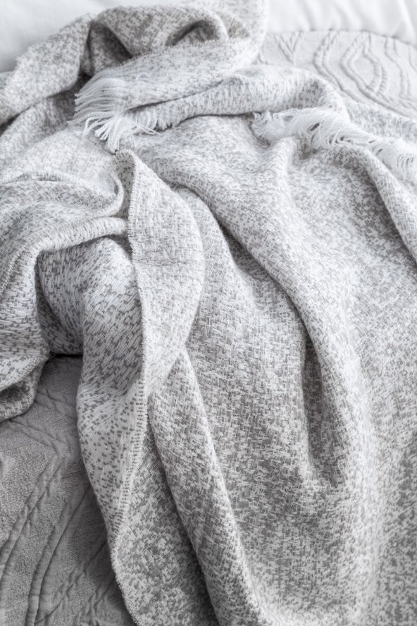 Çift Kişilik Yatak Örtülü Nevresim Set Belmont Gray - 3