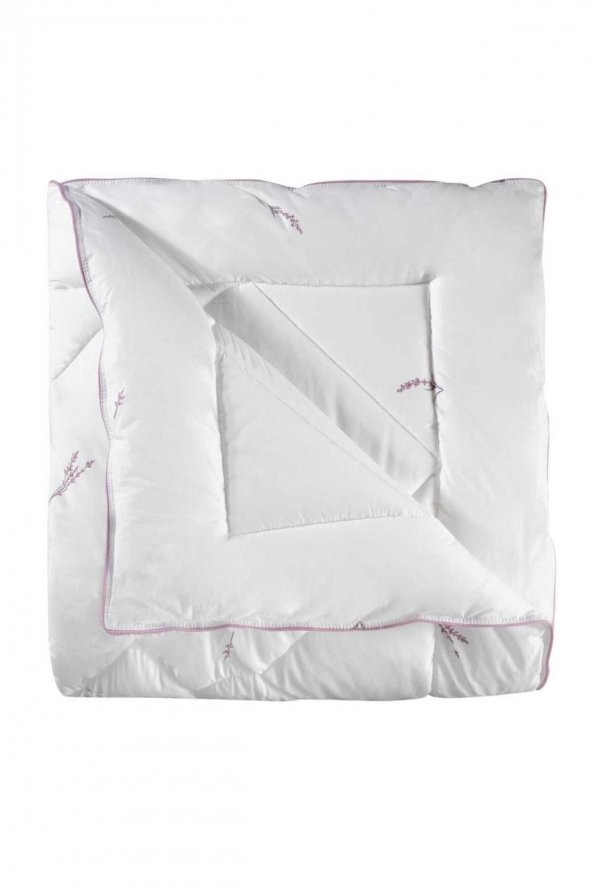 Lavander Mikro Jel Yorgan Çift Kişilik Beyaz ürün görseli 1