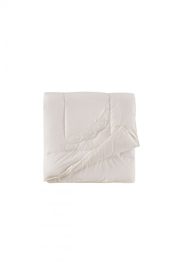 Soybean Ekru Çift Kişilik Soya Protein Elyaflı Yorgan ürün görseli 1