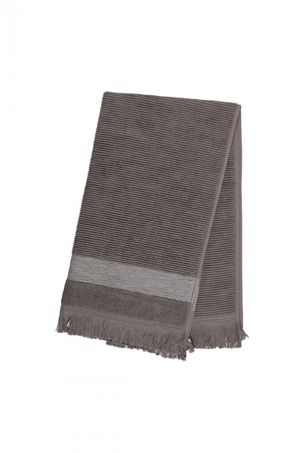 Street Koyu Gri 100 Pamuk Yüz Havlusu 50X90 Cm