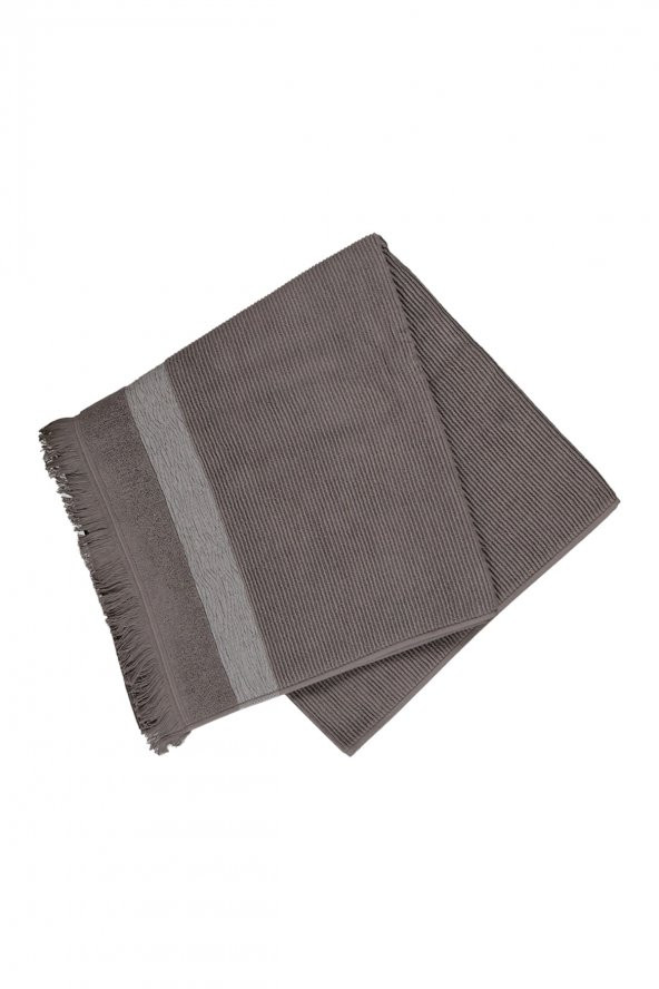 Street Koyu Gri 100 Pamuk Yüz Havlusu 50X90 Cm - 3