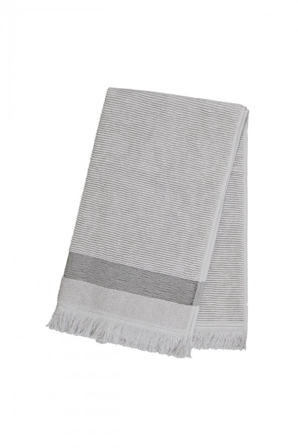 Street Gri 100 Pamuk Banyo Havlusu 80X150 Cm