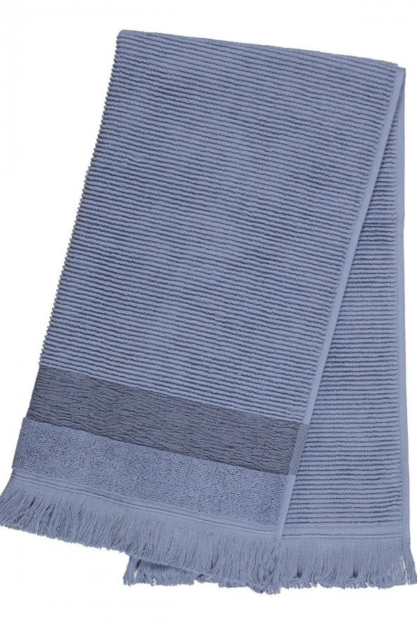 Street Mavi 100 Pamuk Banyo Havlusu 80X150 Cm