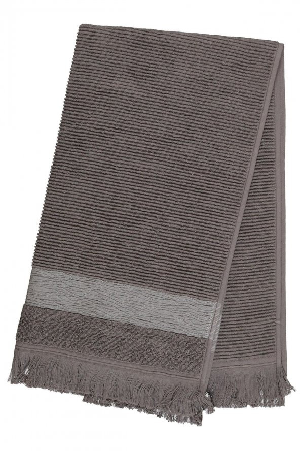 Street Koyu Gri 100 Pamuk Banyo Havlusu 80X150 Cm - 2