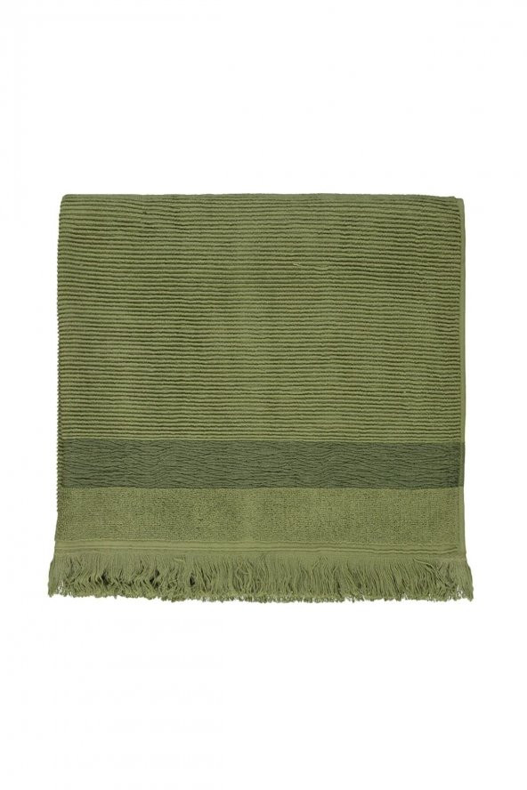 Street Yeşil 100 Pamuk Banyo Havlusu 80X150 Cm - 3