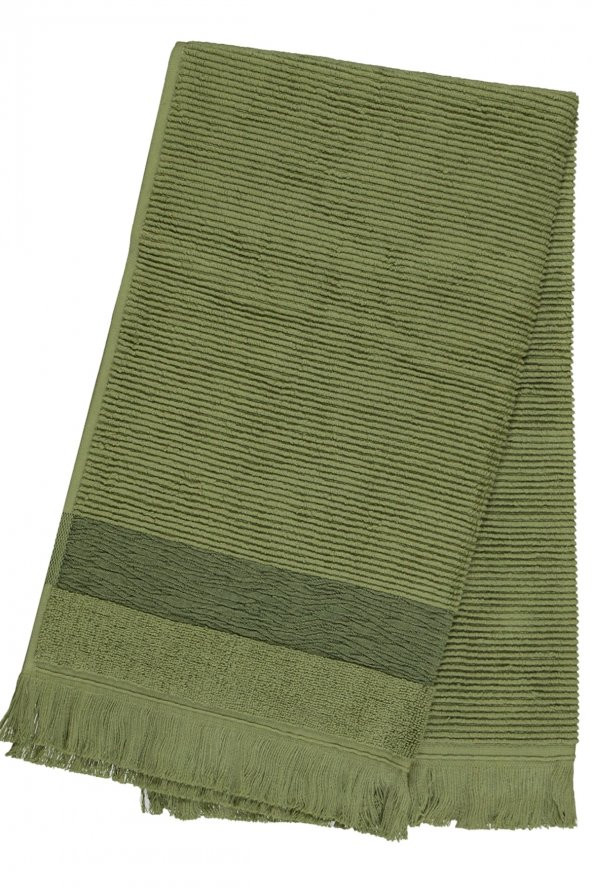 Street Yeşil 100 Pamuk Yüz Havlusu 50X90 Cm - 2