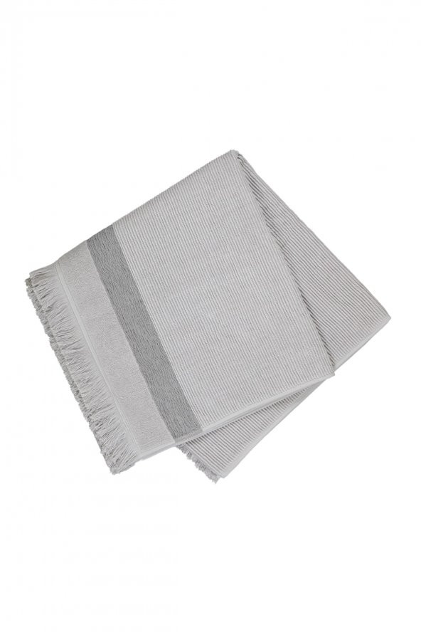Street Gri 100 Pamuk Banyo Havlusu 80X150 Cm - 3