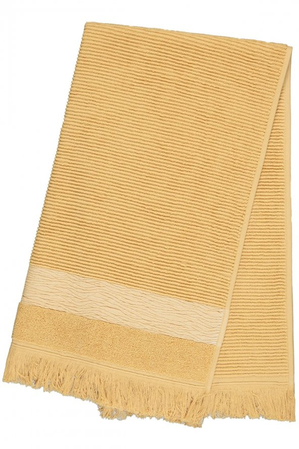 Street Sarı 100 Pamuk Yüz Havlusu 50X90 Cm - 3