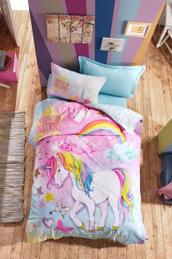 Junior Ranforce Tek Kişilik Nevresim Takımı Dream Mint