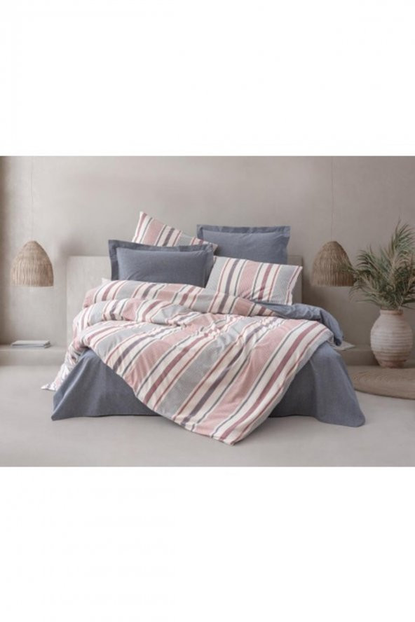 Natureforce Nevresim Takımı Duo Lacivert Tek Kişilik ürün görseli 1