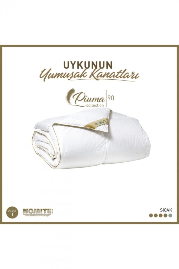 Piuma 90 Kaz Tüyü Yorgan 155x215 Cm - 2