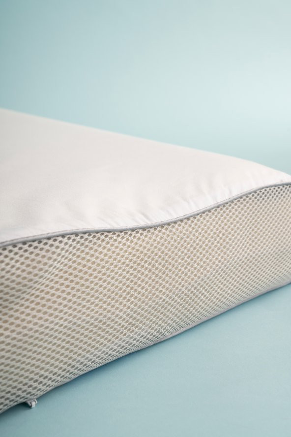 Medıca Aırmed Yastık 60x43x11/10 Baş Ve Boyun Destek Yastığı (VİSKO ELASTİK - HAVA KANALLI) - Resim 3