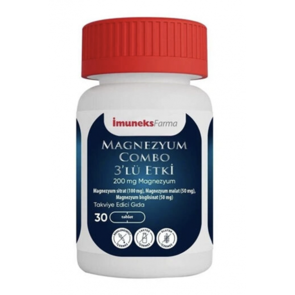 İmuneks Magnezyum Combo 3lü Etki 30 Tablet