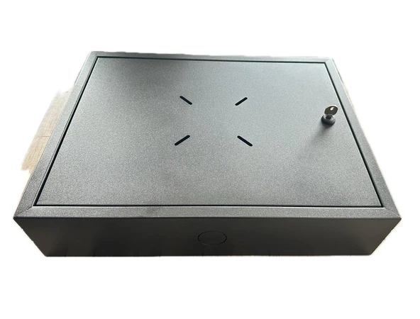 RBOX Metal Pano Siyah Kilitli Kayıt Cihazı Panosu - 3