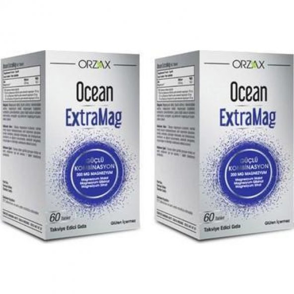 OCEAN EXTRAMAG 60 TABLET X 2ADET