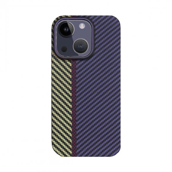 BİKAPAK MAGCARBON IPHONE 15 PRO MOR KAPAK ürün görseli