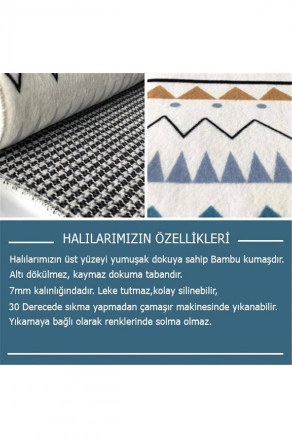 Evmila Dijital Baskı Uçak Figürlü Çocuk Halısı (7mm Kalınlık ) - 2