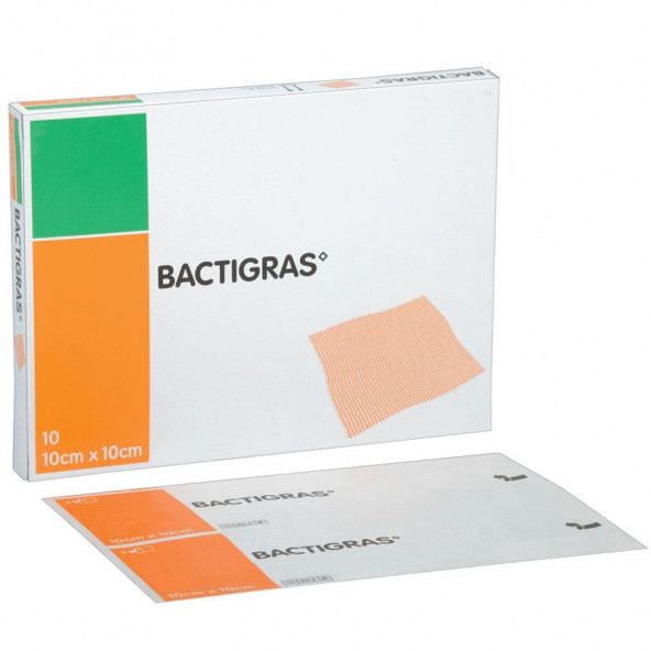 Smith & Nephew Bactigras Parafinli Gazlı Bez 10x10 cm