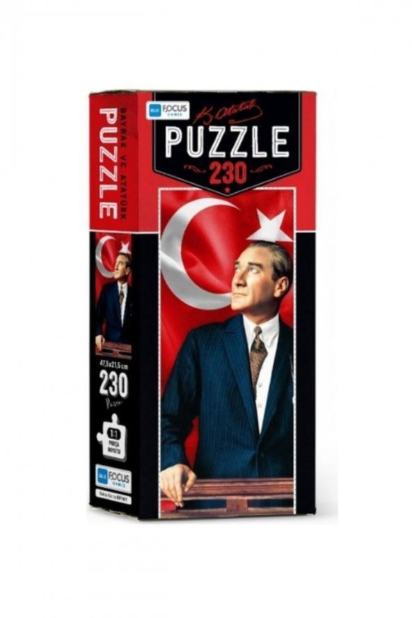 Puzzle Atatürk Türk Bayrağı 230 Parça 9006135