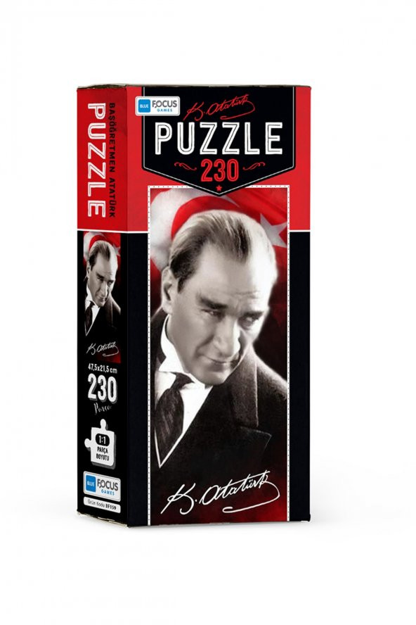 230 Parça Puzzle - Başöğretmen Atatürk