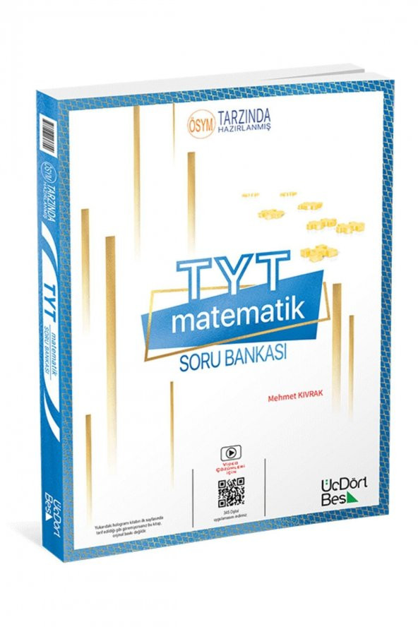 345 Yayınları TYT Matematik Soru Bankası Sinav Hazirlik Kitabi