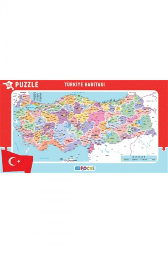 Türkiye Haritası Küçük Boy – Puzzle