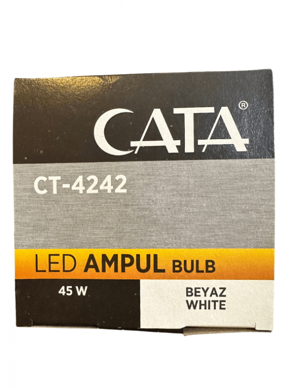 Cata CT-4242 45W 6400K (Beyaz Işık) E27 Duylu Led Torch Ampul (8 Adet) - Resim 4