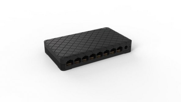 Ruijie Reyee RG-ES08  8 Port 10-100 Mbps Yönetilemez Switch Plastik Kasa - 2