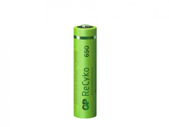 GP AAA 650 mAh Şarjlı İnce Kalem Pil 4'lü Paket GP65AAAHCEM-2GBR4 - 2