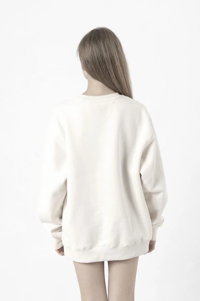 Outer Banks Chill Beyaz Kadın 2ip Sweatshirt - 5