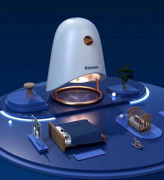 Baseus Mosquito Masaüstü Şarjı Kablolu Sivrisinek Kovma Cihazı Sivrisinek Kovucu Lamba - 10