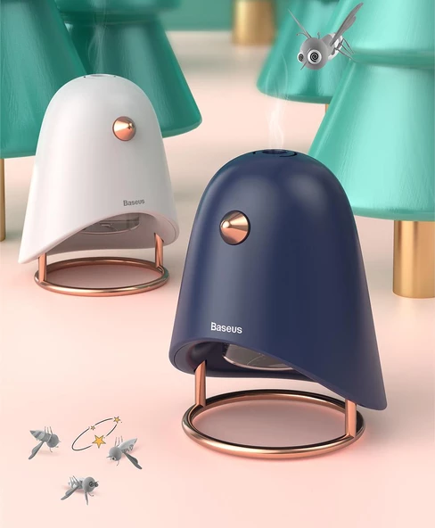 Baseus Mosquito Masaüstü Şarjı Kablolu Sivrisinek Kovma Cihazı Sivrisinek Kovucu Lamba - 9
