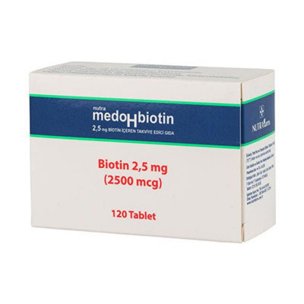 Medohbiotin 2,5 mg 120 Tablet