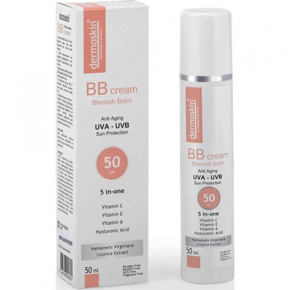 Dermoskin BB Krem SPF50 50 ml