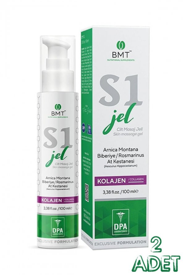 Bmt S1™ Jel 100ml X 2 Adet