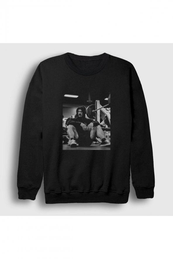 Unisex Siyah Grayscale Gym Spor Chris Bumstead Sweatshirt 358848tt