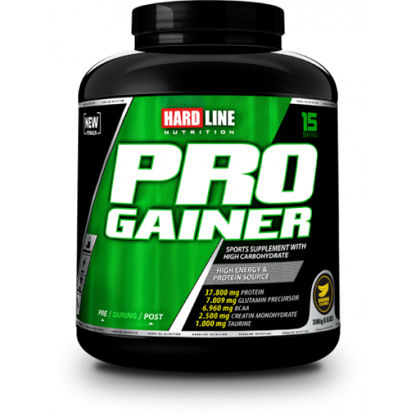 Hardline Nutrition Progainer Muzlu 3000 g