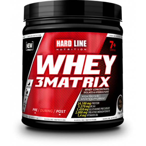 Hardline Nutrition Whey 3Matrix Çikolatalı 210 g