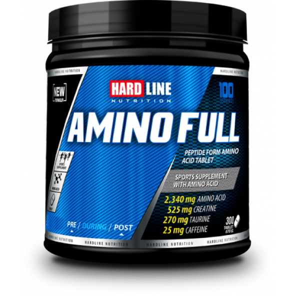 Hardline Nutrition Amino Full 300 Tablet