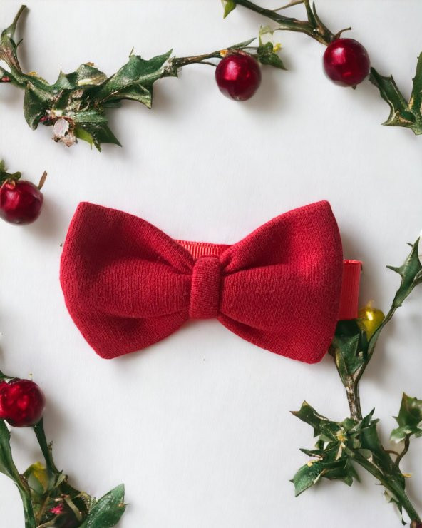 Mini Rouge Köpek Papyonu Kurdela Tasma Yılbaşı Noel - 2