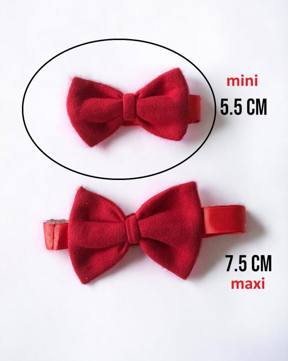 Mini Rouge Köpek Papyonu Kurdela Tasma Yılbaşı Noel - 3