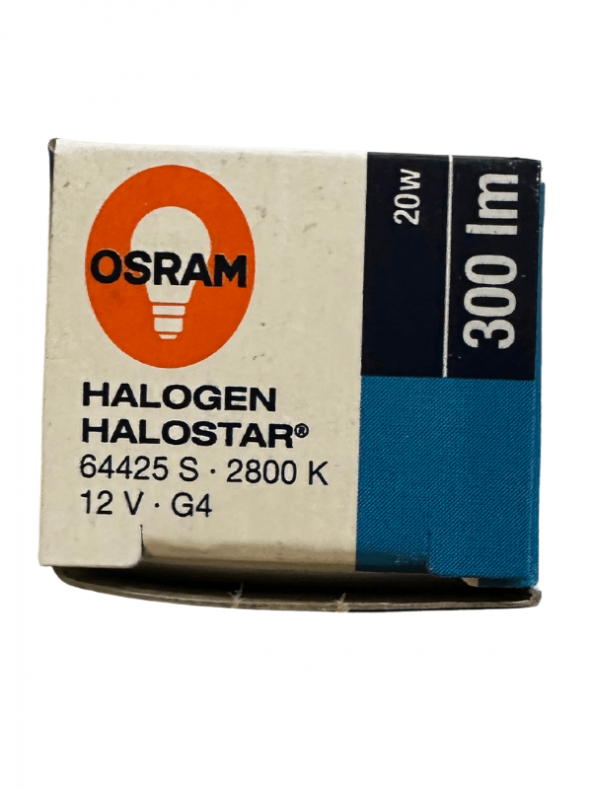 Osram 64425S Halostar Starlite 20W 12V 2800K (Sarı Işık) G4 Duylu Halojen Ampul (8 Adet) - 3