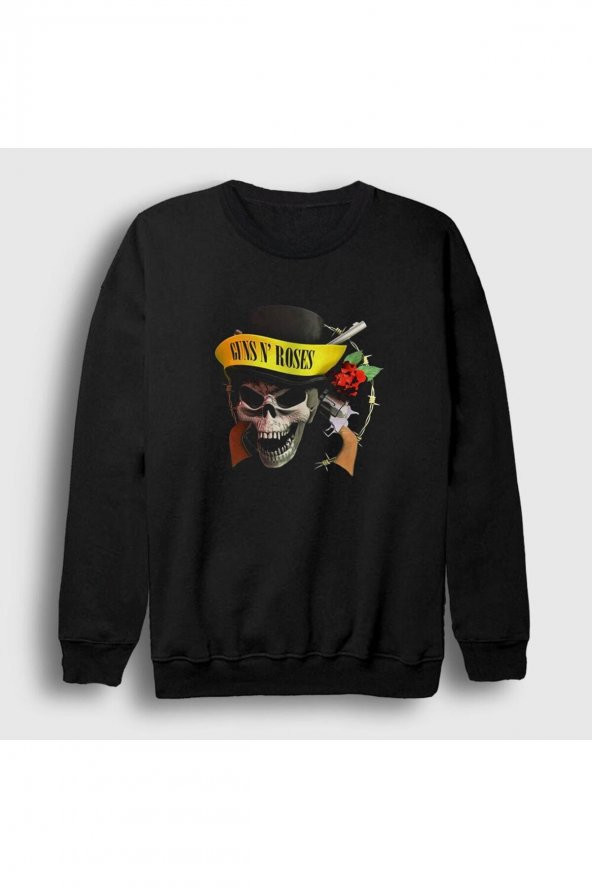 Unisex Siyah Hat V2 Guns N Roses Sweatshirt 294637tt