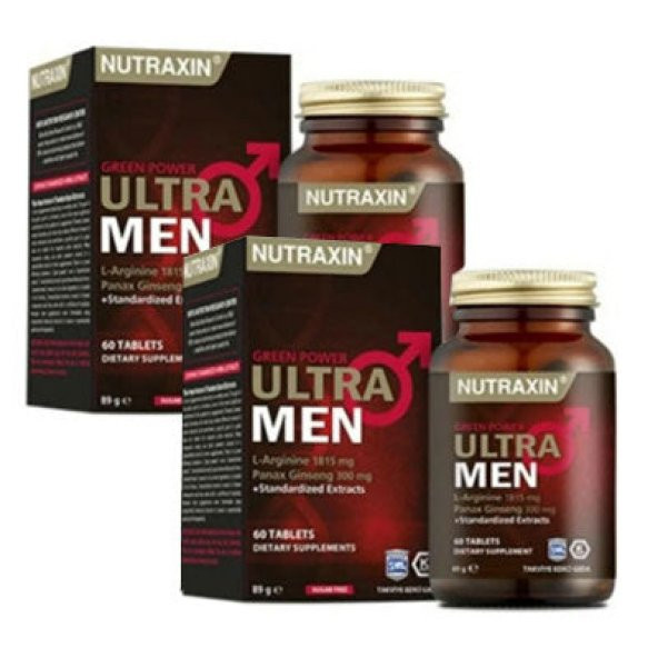 Nutraxin Ultra Men 60 Tablet 2li Paket