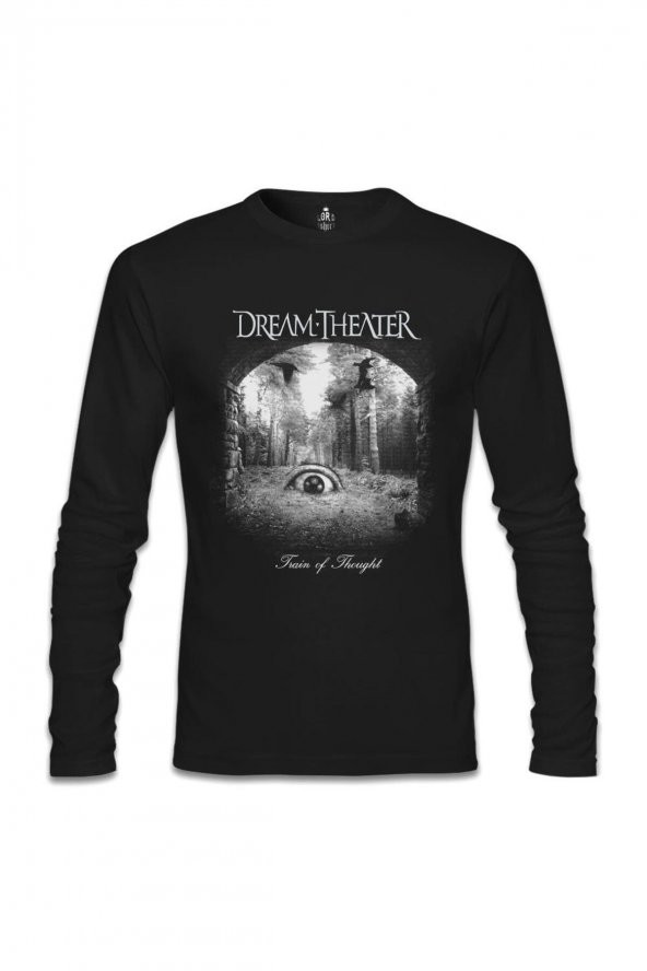 Erkek Dream Theater - Train Of Thought Siyah Sweatshirt