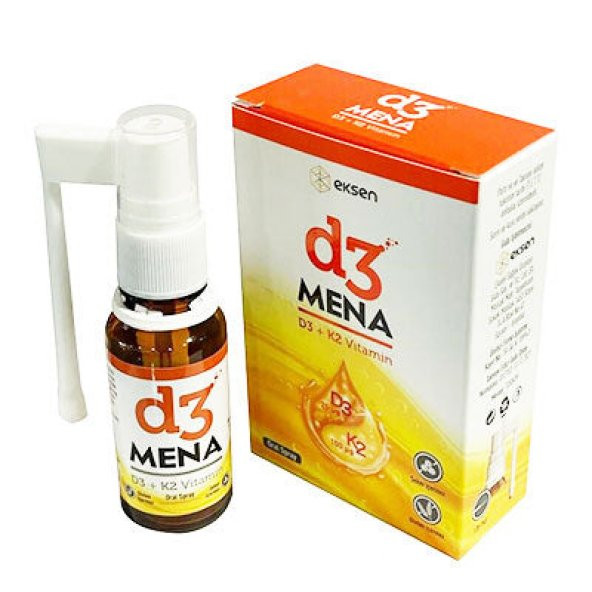 Eksen D3 Mena K2+D3 20 ml Sprey